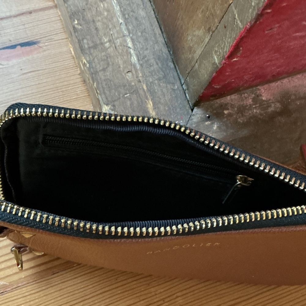 Brown Bandolier Leather Wallet Accessory - Picture 3 of 6